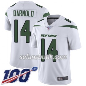 New York Jets Tröjor Sam Darnold 14 Nike Vit 100th - Herr
